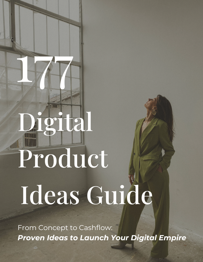 177 Digital Product Ideas Guide